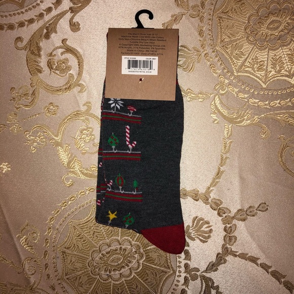 Festive Holiday Socks - Picture 2 of 2